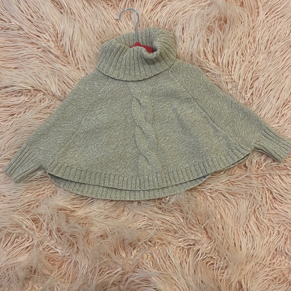 Crazy 8 Beige Poncho Sweater